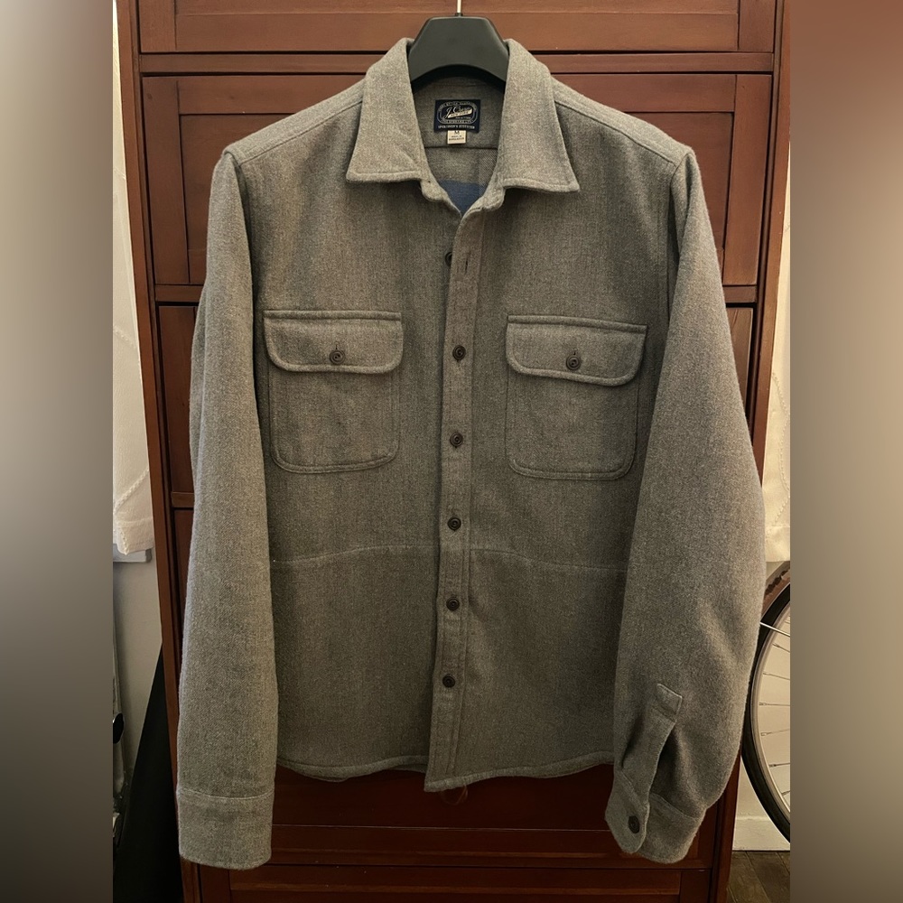 J. Crew Chamois Shirt Jacket - M